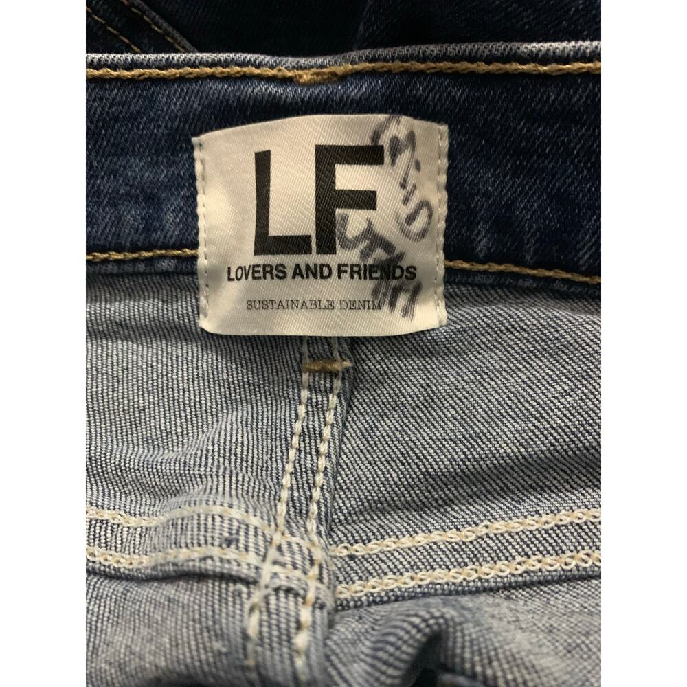 Lover + Friends Revolve River Low Rise Stretch Ultra Flare Jeans Verona 25 - Picture 9 of 12